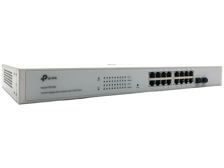 TP-Link Festa FS318G V1 Switch 16-porte Gigabit Ethernet i gruppen COMPUTERTILBEHØR / Netværk / Switches hos TP E-commerce Nordic AB (D10583)