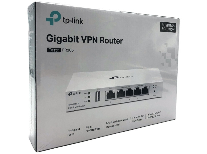 TP-Link Festa FR205 V1.2 Router 4-port switch Kablet i gruppen COMPUTERTILBEHØR / Netværk / Routere hos TP E-commerce Nordic AB (D10594)