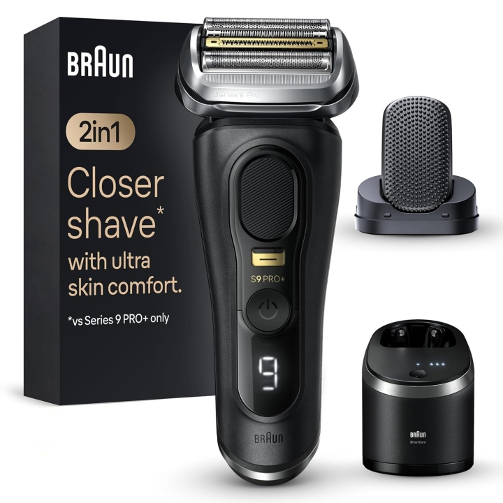 Braun Series 9 Pro+ 9590cc Shaver i gruppen SKØNHED & HELSE / Hår og styling / Barbering og trimning / Barbermaskiner hos TP E-commerce Nordic AB (D10617)