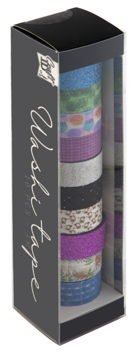 Craft ID Washi tape (10 stk) (CR3003/GE) i gruppen LEGETØJ, BØRN & BABY / Legetøj / Hobbyartikler hos TP E-commerce Nordic AB (D10756)