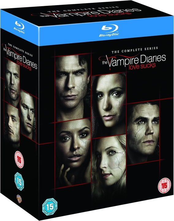 The Vampire Diaries Seasons 1 to 8 - The Complete Collection Blu-Ray i gruppen HJEMMEELEKTRONIK / Lyd & billede / Tv og tilbehør / Film / Blu-ray hos TP E-commerce Nordic AB (D10780)