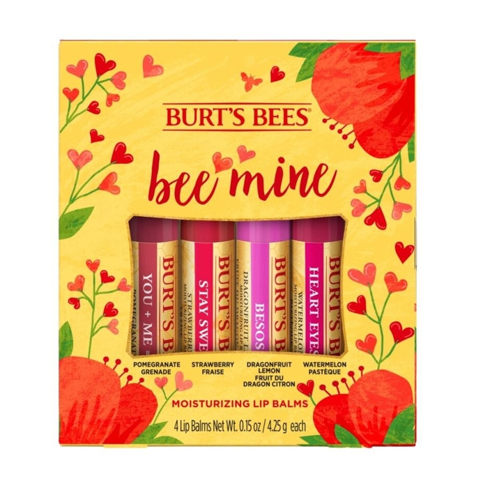 Burt\'s Bees Bee Mine læbepomade gaveæske i gruppen SKØNHED & HELSE / Makeup / Læber / Læbepomade hos TP E-commerce Nordic AB (D10937)