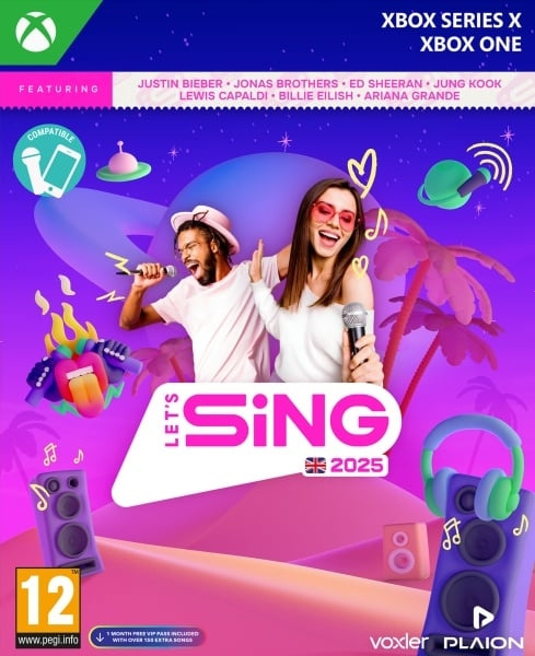 Let\'s Sing 2025 (XseriesX) i gruppen HJEMMEELEKTRONIK / Spilkonsoller og tilbehør / Xbox Series X / Spil hos TP E-commerce Nordic AB (D10960)