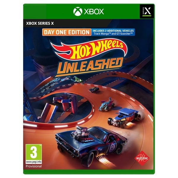 Hot Wheels Unleashed (Day One Edition) (XseriesX) i gruppen HJEMMEELEKTRONIK / Spilkonsoller og tilbehør / Xbox Series X / Spil hos TP E-commerce Nordic AB (D10962)