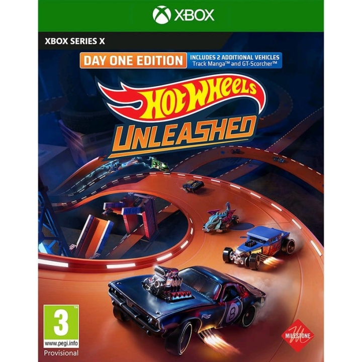 Hot Wheels Unleashed (Day One Edition) (XONE) i gruppen HJEMMEELEKTRONIK / Spilkonsoller og tilbehør / Xbox One / Spil hos TP E-commerce Nordic AB (D10963)