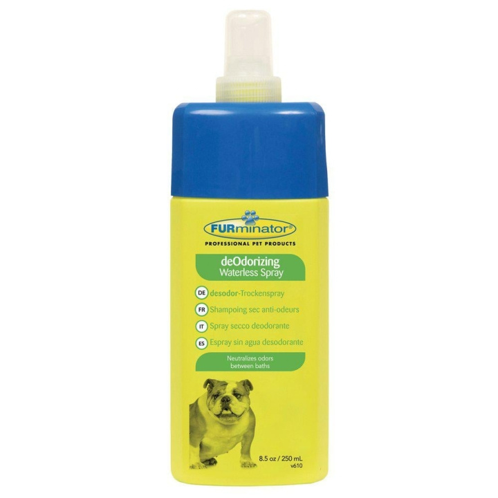 Furminator Deodoriserende vandfri spray 250 ml - (718.7050) i gruppen HJEM, HUS & HAVE / Tilbehør til dyr / Hund hos TP E-commerce Nordic AB (D11031)