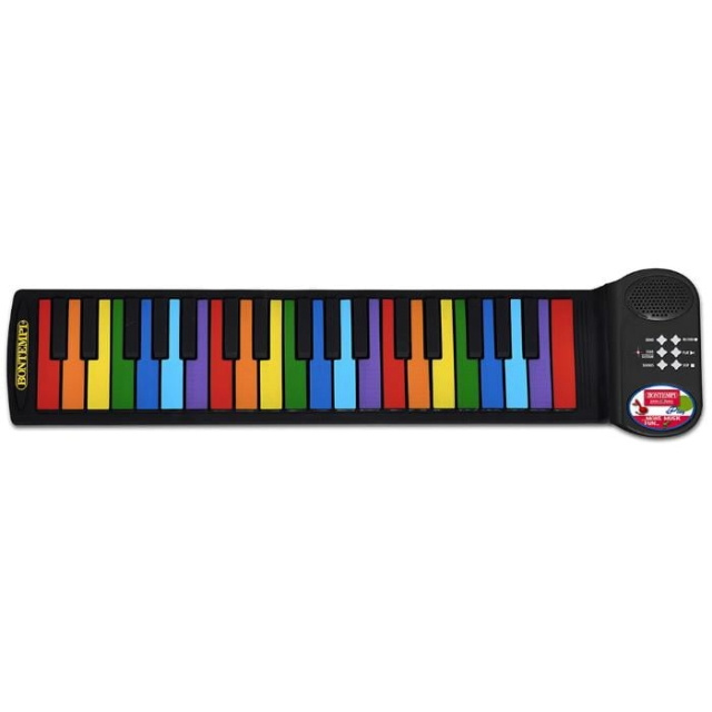 Bontempi elektronisk keyboard med 37 tangenter, der kan rulles op (543720) i gruppen LEGETØJ, BØRN & BABY / Musik, sang og billede / Instrumenter hos TP E-commerce Nordic AB (D11135)