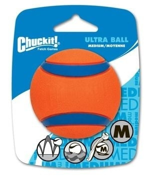 chuckit Ultra Ball M 6 cm 1 pakke - (CHUC170015) i gruppen HJEM, HUS & HAVE / Tilbehør til dyr / Hund hos TP E-commerce Nordic AB (D11137)