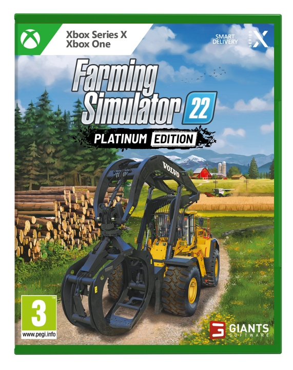 Farming Simulator 22 (Platinum Edition) (XseriesX) i gruppen HJEMMEELEKTRONIK / Spilkonsoller og tilbehør / Xbox Series X / Spil hos TP E-commerce Nordic AB (D11145)