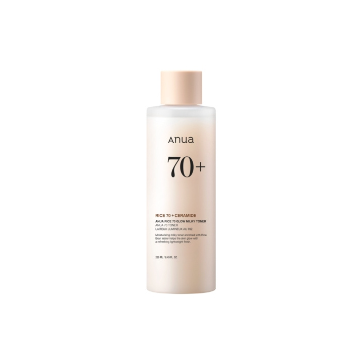 Anua Rice 70 Glow Milky Toner - 250 ml i gruppen SKØNHED & HELSE / Hudpleje / Ansigt / Ansigtsvand & Facemist hos TP E-commerce Nordic AB (D11248)