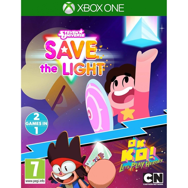 Steven Universe: Save the Light & OK K.O.! Let\'s Play Heroes (XONE) i gruppen HJEMMEELEKTRONIK / Spilkonsoller og tilbehør / Xbox One / Spil hos TP E-commerce Nordic AB (D11300)