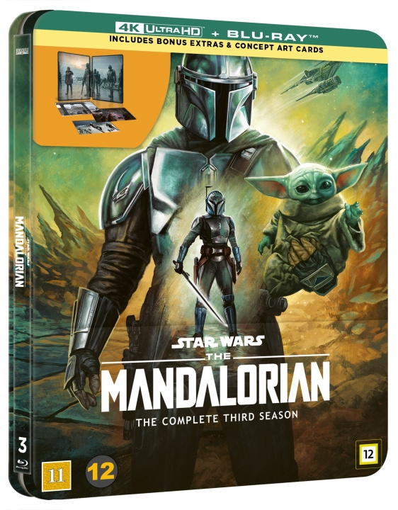 The Mandalorian S3 i gruppen HJEMMEELEKTRONIK / Lyd & billede / Tv og tilbehør / Film / Blu-ray hos TP E-commerce Nordic AB (D11317)