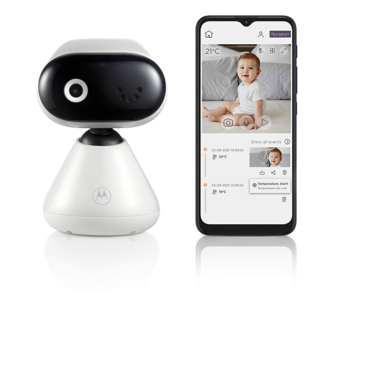 Motorola Babyalarm PIP1000 WIFI Kamera i gruppen LEGETØJ, BØRN & BABY / Børns sikkerhed / Babyalarmer hos TP E-commerce Nordic AB (D11410)