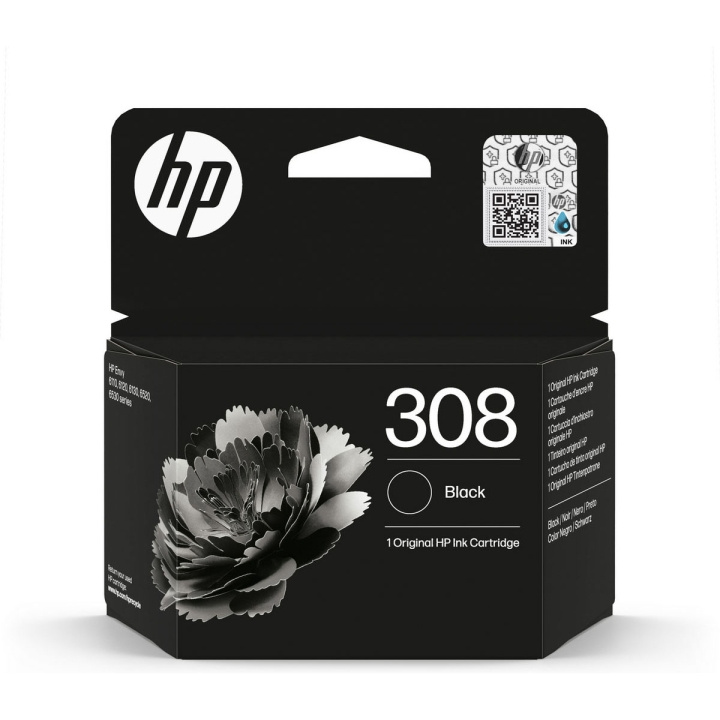 HP Blæk 7FP21UE 308 Sort i gruppen COMPUTERTILBEHØR / Printere og tilbehør / Blæk og toner / Blækpatroner / HP hos TP E-commerce Nordic AB (D11412)