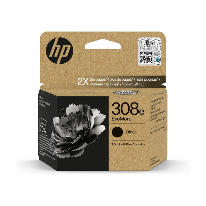 HP Blæk 7FP22UE 308e Sort i gruppen COMPUTERTILBEHØR / Printere og tilbehør / Blæk og toner / Blækpatroner hos TP E-commerce Nordic AB (D11413)