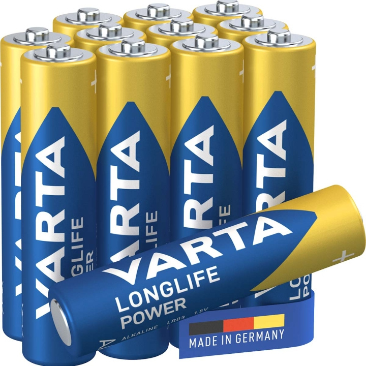 Varta Alkaline Batteri Aaa 1.5 V High Energy 12-Pack i gruppen HJEMMEELEKTRONIK / Batterier og opladere / Genopladelige batterier / AAA hos TP E-commerce Nordic AB (D11444)