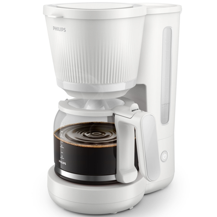 Philips Kaffebryggare HD7411/00 3000-serien Arctic White i gruppen HJEM, HUS & HAVE / Husholdningsapparater / Kaffe og espresso / Kaffemaskiner hos TP E-commerce Nordic AB (D11550)