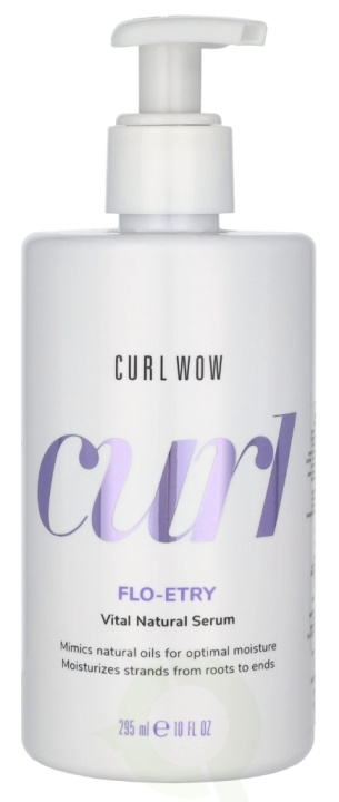 Color Wow Curl Flo-Etry Vital Natural Serum 295 ml i gruppen SKØNHED & HELSE / Hår og styling / Hårpleje / Balsam spray /Leave-in hos TP E-commerce Nordic AB (D11630)