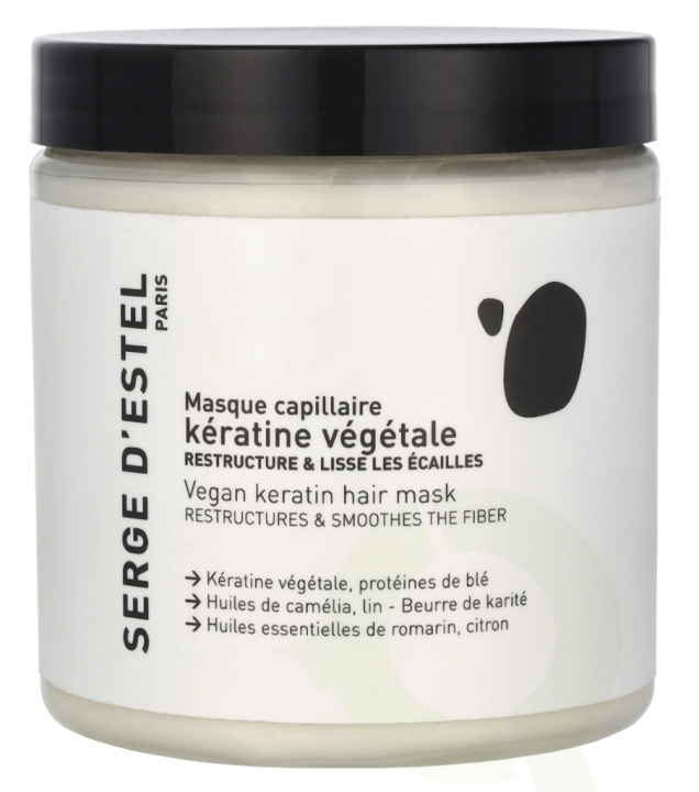 Serge D\'Estel Sulfate-Free Keratin Mask 250 g i gruppen SKØNHED & HELSE / Hår og styling / Hårpleje / Hårmaske hos TP E-commerce Nordic AB (D11642)