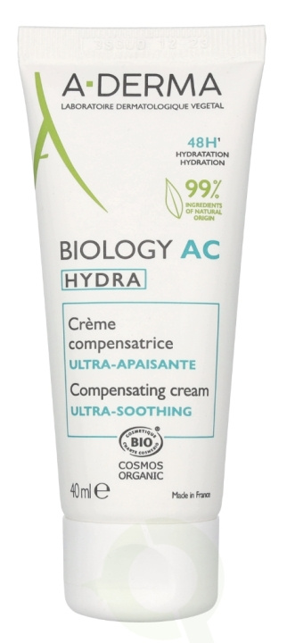 A-Derma Biology AC Hydra Compensating Cream 40 ml i gruppen SKØNHED & HELSE / Hudpleje / Ansigt / Dagcreme hos TP E-commerce Nordic AB (D11687)