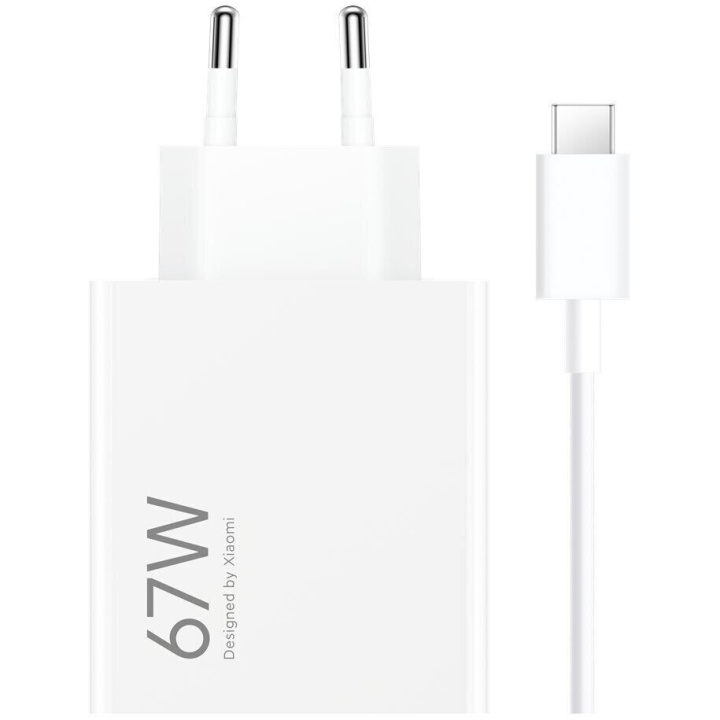 Xiaomi 67W HyperCharge Combo (Type-A) 67Watt 1xUSB-A i gruppen COMPUTERTILBEHØR / Kabler og adaptere / USB / USB-C hos TP E-commerce Nordic AB (D11916)