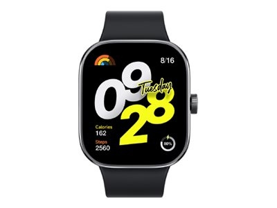 Xiaomi Redmi Watch 4 Sort Smart ur i gruppen SPORT, FRITID & HOBBY / Smartwatch & Aktivitetsmåler / Smartwatches hos TP E-commerce Nordic AB (D11935)