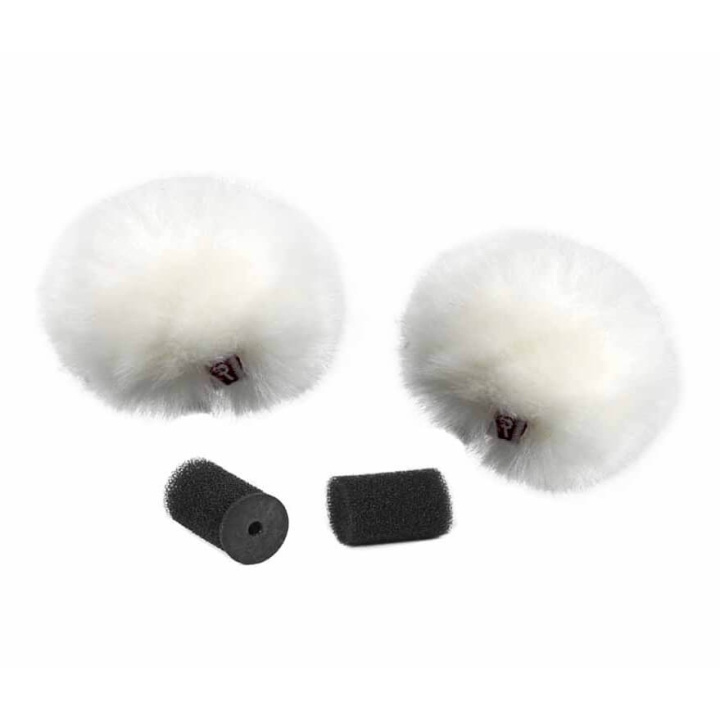 Rycote Windjammer Lavalier Ristretto Pair White i gruppen HJEMMEELEKTRONIK / Lyd & billede / Håndholdte mikrofoner hos TP E-commerce Nordic AB (D12043)