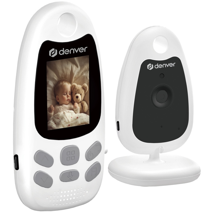 Denver Baby-kamera med monitor i gruppen LEGETØJ, BØRN & BABY / Børns sikkerhed / Babyalarmer hos TP E-commerce Nordic AB (D12080)