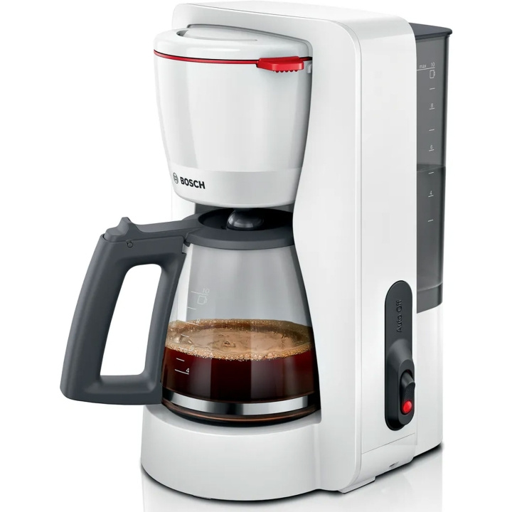 Bosch Kaffebryggare TKA2M111 Vit 1200Watt Avtagbar tank i gruppen HJEM, HUS & HAVE / Husholdningsapparater / Kaffe og espresso / Kaffemaskiner hos TP E-commerce Nordic AB (D12119)