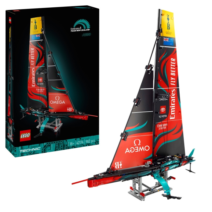 LEGO Technic - Emirates Team New Zealand AC75 Yacht (42174) i gruppen LEGETØJ, BØRN & BABY / Legetøj / Bygge legesager / Lego hos TP E-commerce Nordic AB (D12155)