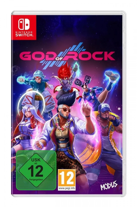 God of Rock (DE/Multi in Game) (Switch) i gruppen HJEMMEELEKTRONIK / Spilkonsoller og tilbehør / Nintendo Switch / Spil hos TP E-commerce Nordic AB (D12156)