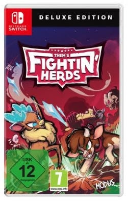 Them\'s Fightin\' Herds (Deluxe Edition) (DE/Multi in Game) (Switch) i gruppen HJEMMEELEKTRONIK / Spilkonsoller og tilbehør / Nintendo Switch / Spil hos TP E-commerce Nordic AB (D12163)