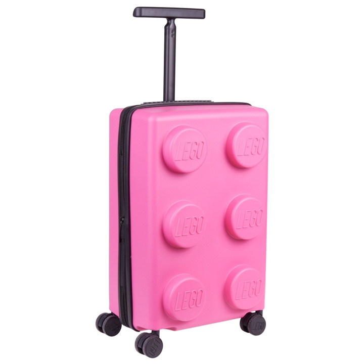 LEGO Brick 2x3 Trolley Expandable - Lys Lilla (20290-0221) i gruppen LEGETØJ, BØRN & BABY / Rejse / Børnetasker / Rejsetasker hos TP E-commerce Nordic AB (D12185)