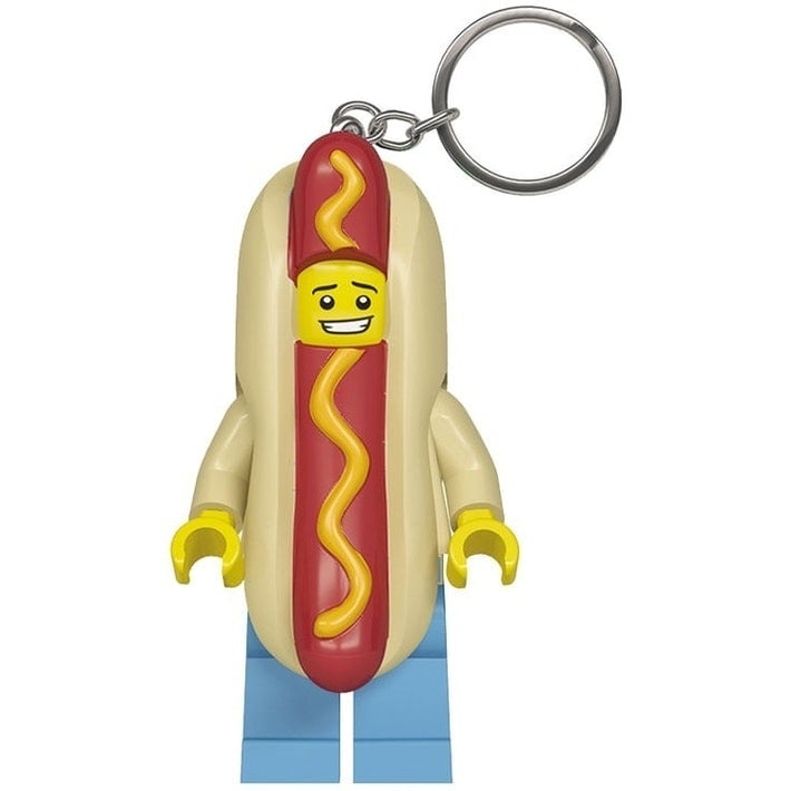 LEGO LED LEGO - Nøglering m/LED - Hotdog-mand (520731) i gruppen SPORT, FRITID & HOBBY / Sjove gadgets / Sjove gadgets hos TP E-commerce Nordic AB (D12204)