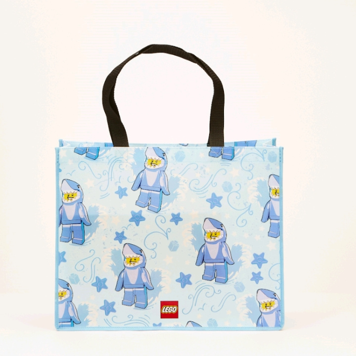 LEGO School LEGO - Character Tote bag (20 L) - Shark Guy (4011095-ST0461-650I) i gruppen LEGETØJ, BØRN & BABY / Rejse / Børnetasker / Rygsække hos TP E-commerce Nordic AB (D12207)