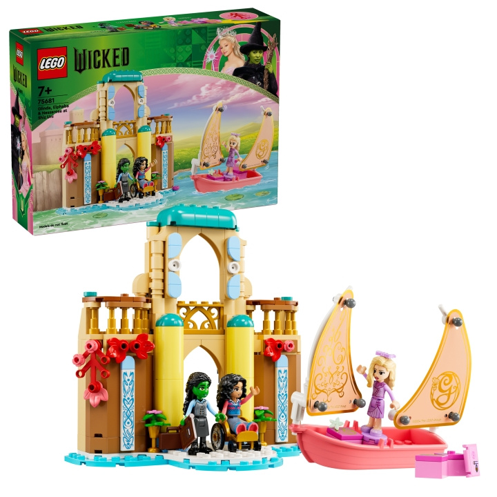 LEGO Wicked - Glinda, Elphaba & Nessarose på Shiz University (75681) i gruppen LEGETØJ, BØRN & BABY / Legetøj / Bygge legesager / Lego hos TP E-commerce Nordic AB (D12209)