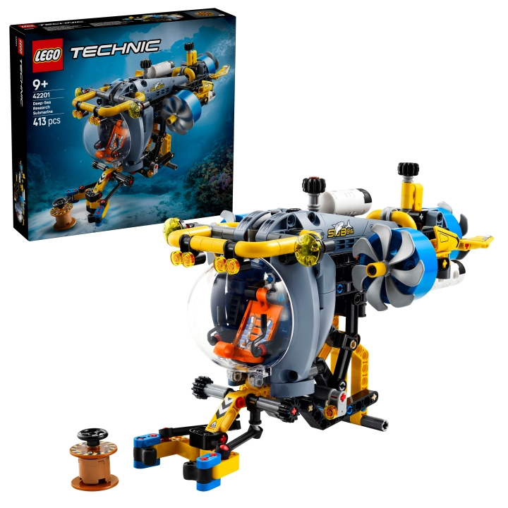 LEGO Technic - Ubåd til dybhavsforskning (42201) i gruppen LEGETØJ, BØRN & BABY / Legetøj / Bygge legesager / Lego hos TP E-commerce Nordic AB (D12239)