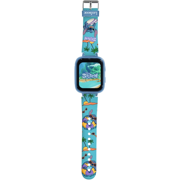 Lexibook Stitch Kids Smartwatch med 8 GB hukommelseskort inkluderet (DMW070D) i gruppen SPORT, FRITID & HOBBY / Smartwatch & Aktivitetsmåler / Smartwatch til børn hos TP E-commerce Nordic AB (D12268)