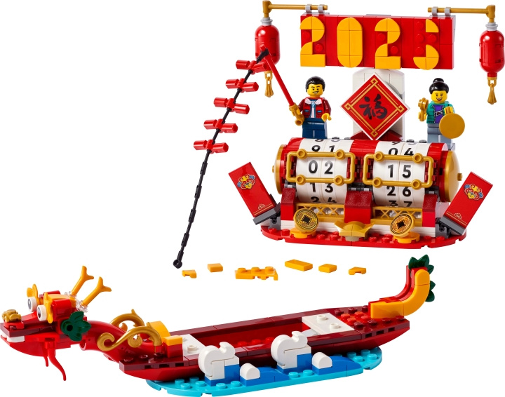 LEGO LEGO Iconic - Festivalkalender (40678) i gruppen LEGETØJ, BØRN & BABY / Legetøj / Bygge legesager / Lego hos TP E-commerce Nordic AB (D12280)