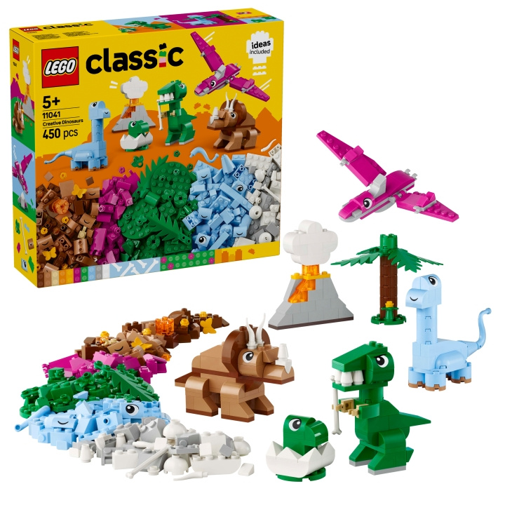 LEGO LEGO Klassisk - Kreative dinosaurer (11041) i gruppen LEGETØJ, BØRN & BABY / Legetøj / Bygge legesager / Lego hos TP E-commerce Nordic AB (D12294)