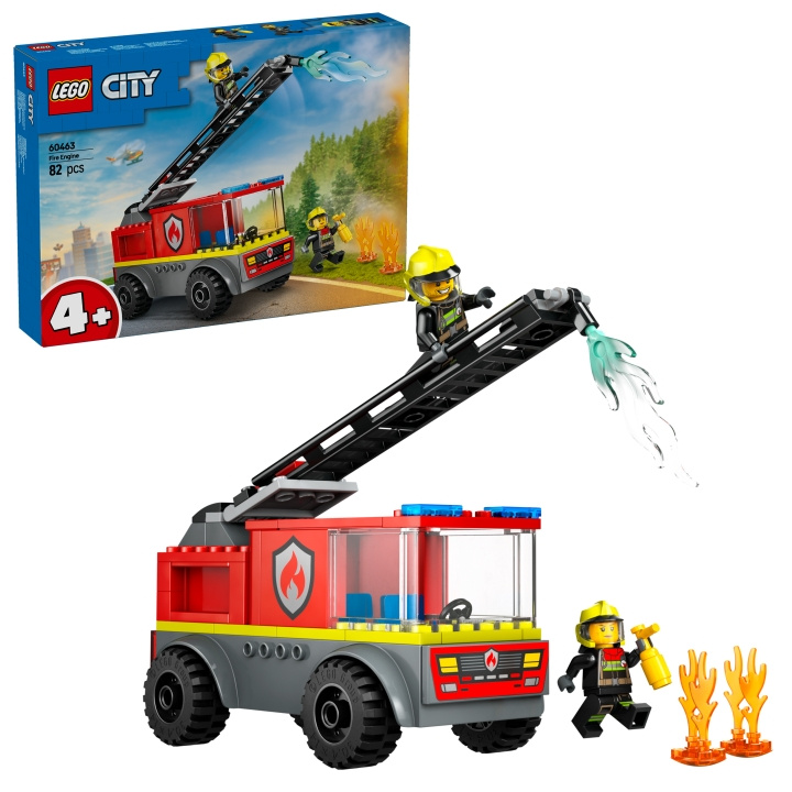 LEGO LEGO City - Brandbil med stige (60463) i gruppen LEGETØJ, BØRN & BABY / Legetøj / Bygge legesager / Lego hos TP E-commerce Nordic AB (D12301)