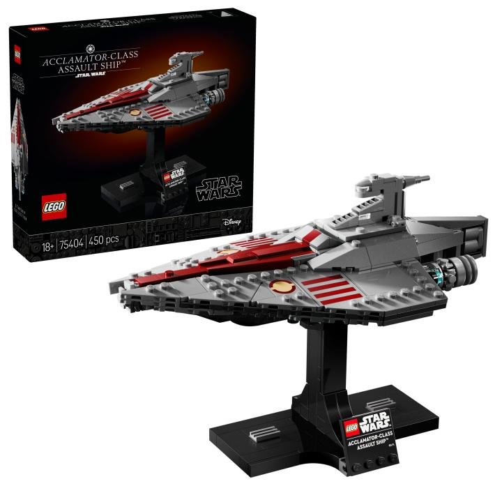 LEGO Star Wars TM - Acclamator-klasse angrebsskib (75404) i gruppen LEGETØJ, BØRN & BABY / Legetøj / Bygge legesager / Lego hos TP E-commerce Nordic AB (D12320)