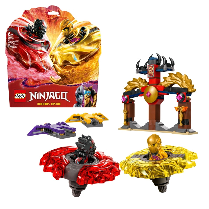 LEGO Ninjago - Drage Spinjitzu Battle Pack (71826) i gruppen LEGETØJ, BØRN & BABY / Legetøj / Figurer, miniaturer og tilbehør hos TP E-commerce Nordic AB (D12325)