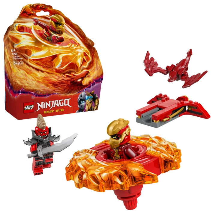 LEGO Ninjago - Kais drage Spinjitzu Spinner (71823) i gruppen LEGETØJ, BØRN & BABY / Legetøj / Figurer, miniaturer og tilbehør hos TP E-commerce Nordic AB (D12344)