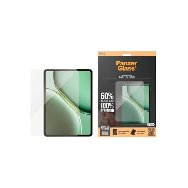 PanzerGlass Skærmbeskytter - OnePlus Pad Pro/Pad 2 i gruppen SMARTPHONES & TABLETS / Tablet beskyttelse hos TP E-commerce Nordic AB (D12380)