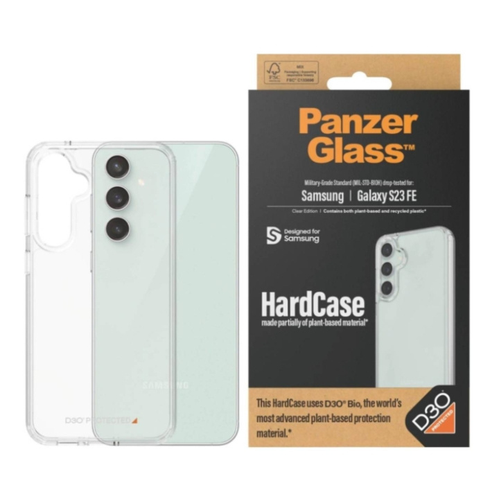 PanzerGlass HardCase med D3O - Samsung Galaxy S23 FE i gruppen SMARTPHONES & TABLETS / Mobil Beskyttelse / Samsung hos TP E-commerce Nordic AB (D12384)