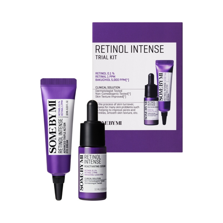 Some By Mi Retinol Intense Trial Kit gaveæske i gruppen SKØNHED & HELSE / Hudpleje / Ansigt / Hudserum hos TP E-commerce Nordic AB (D12403)