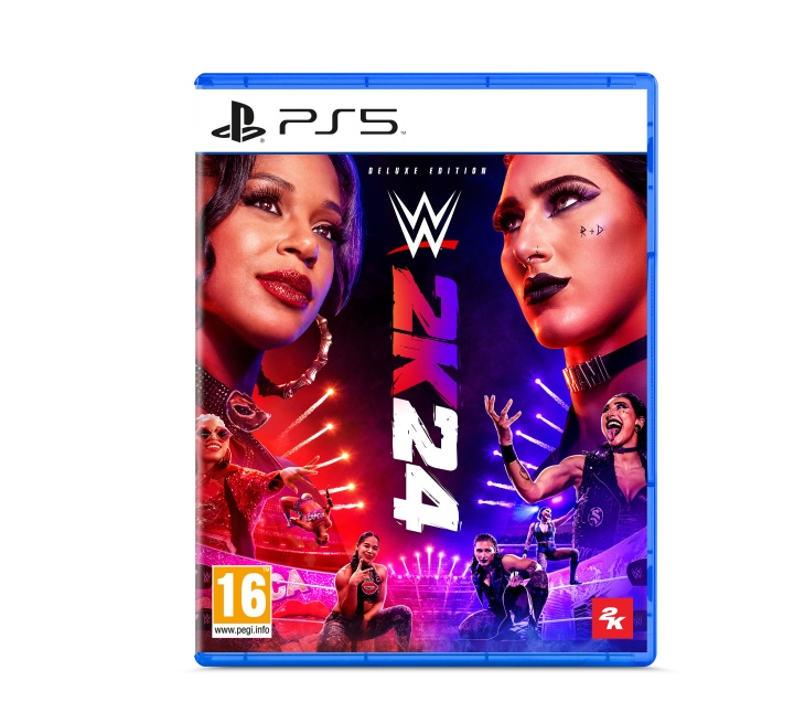 WWE 2K24 (Deluxe Edition) (PS5) i gruppen HJEMMEELEKTRONIK / Spilkonsoller og tilbehør / Sony PlayStation 5 / Spil hos TP E-commerce Nordic AB (D12450)