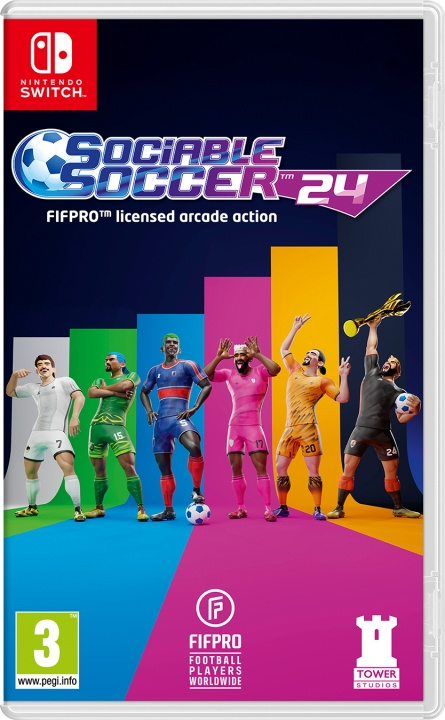 Sociable Soccer 24 (Switch) i gruppen HJEMMEELEKTRONIK / Spilkonsoller og tilbehør / Nintendo Switch / Spil hos TP E-commerce Nordic AB (D12518)