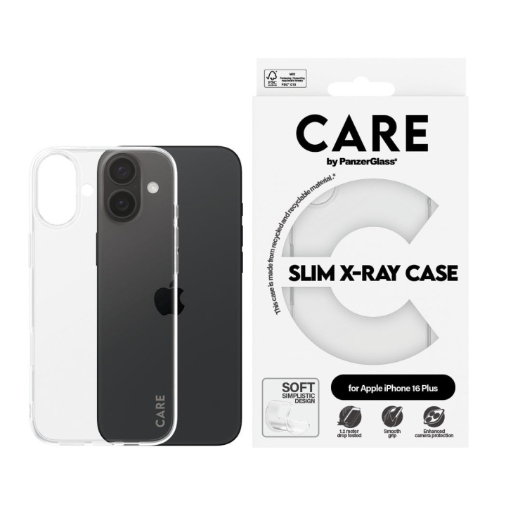 CARE by PanzerGlass - Etui - iPhone 16 Plus i gruppen SMARTPHONES & TABLETS / Mobil Beskyttelse / Apple / iPhone 16 hos TP E-commerce Nordic AB (D12570)